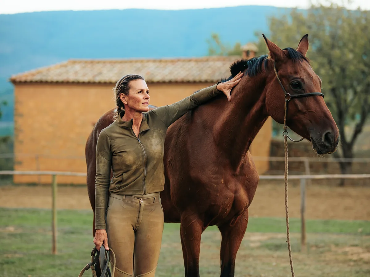 Cours d'équitation à Granges-les-Beaumont, Drôme